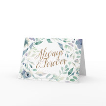 Félicitations de mariage floral aquarelle lavande