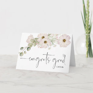 Carte Félicitations Diplômé Diplôme de Diplôme de Diplôm