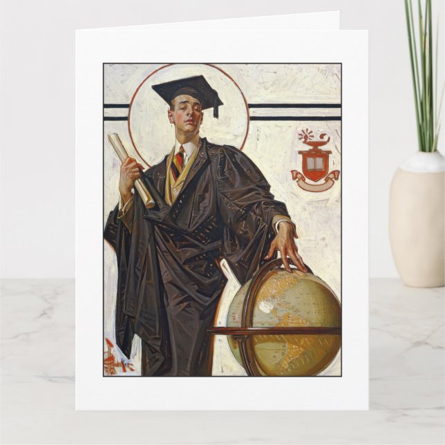 Carte Félicitations Diplômé Drôle Verse intérieur (Devant)