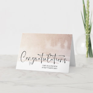 Carte Félicitations Fiançailles Mariage Groom Car