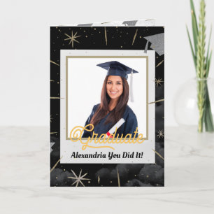 Carte Félicitations Graduate Graduate Class Custom