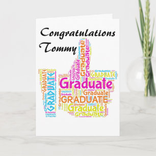 Carte Félicitations Graduation Greeting Card