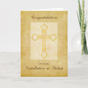 Carte Félicitations Installation en tant que Bishop Cros