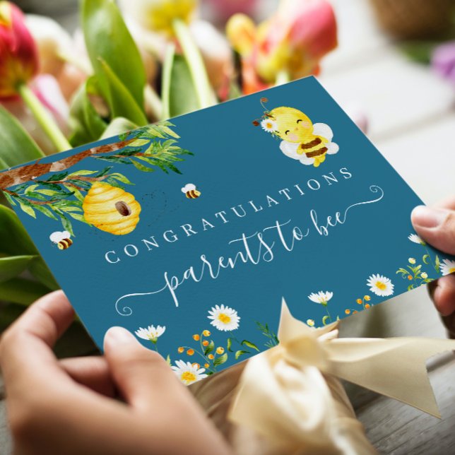 Carte Félicitations maman à bee Baby (Créateur téléchargé)