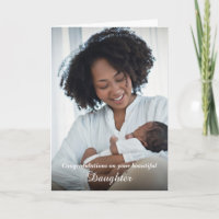Félicitations Maman Papa Nouveau bébé Photo person
