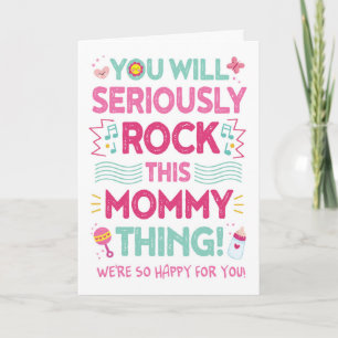 Carte Félicitations Maman, Tu Verras Cette Chose De Mama