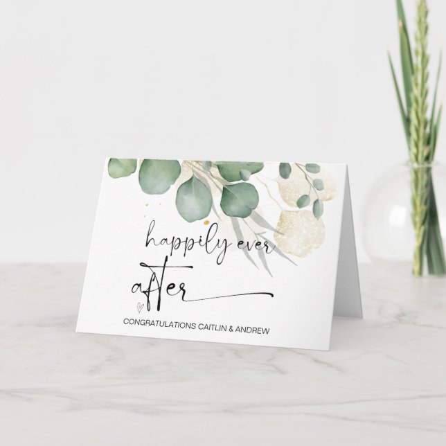 Carte Félicitations Mariage Marié Marié Marié et marié (Devant)