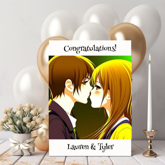 Carte Félicitations Mariage personnalisé (Créateur téléchargé)