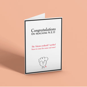 Carte Félicitations NED