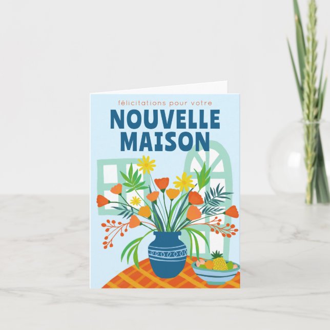 Carte Félicitations NOUVELLE ACCUEIL Félicitations Nouve (Devant)