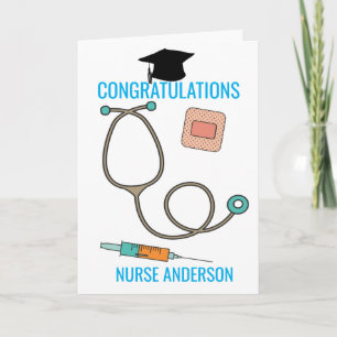 Carte Félicitations Nurse Graduate