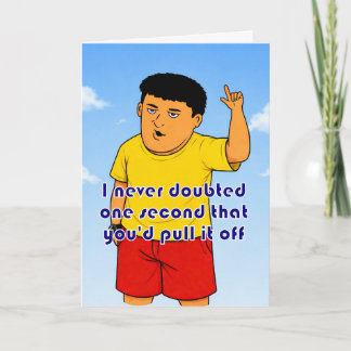 Carte félicitations pour avoir réussi l'examen du barrea