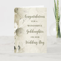 Félicitations pour le jour du mariage Godgirl