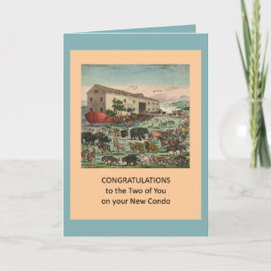 Carte Félicitations pour le nouveau Condo - Fun