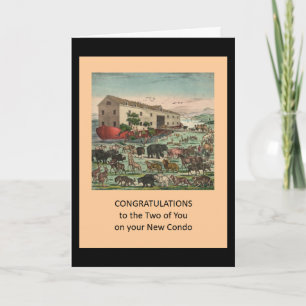 Carte Félicitations pour le nouveau Condo - Fun