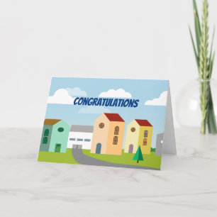 Carte Félicitations Pour Le Nouveau Domicile