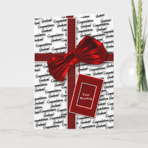 Carte Félicitations pour les diplômes masculins et fémin