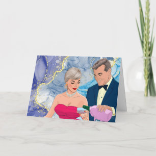 Carte Félicitations pour un amour perdu avec un couple p