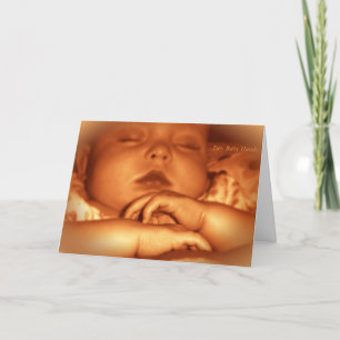 Carte Félicitations pour un nouveau bébé