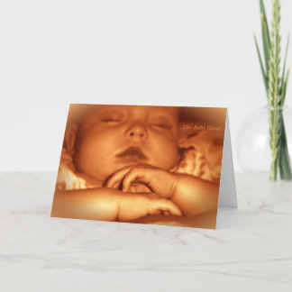 Carte Félicitations pour un nouveau bébé
