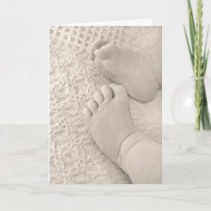 Carte Félicitations pour un nouveau bébé