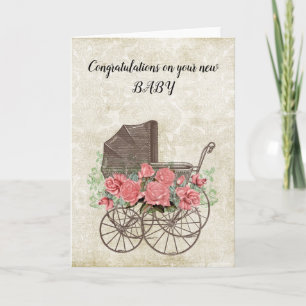Carte Félicitations pour votre bébé