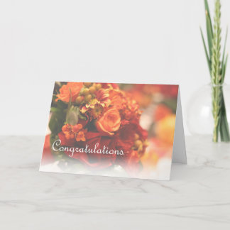 Carte Félicitations pour votre mariage !