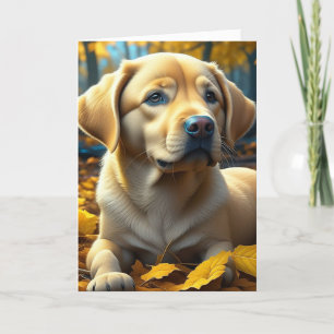 Carte Félicitations pour votre nouveau chien chiot