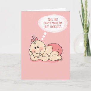 Carte Félicitations pour votre nouvelle Baby Diva Baby C
