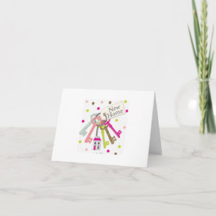 CARTE FÉLICITATIONS POUR VOTRE ***NOUVELLE MAISON***