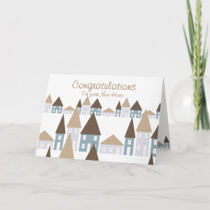 Carte Félicitations pour votre nouvelle maison