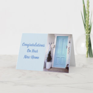 CARTE FÉLICITATIONS POUR VOTRE ***NOUVELLE MAISON***
