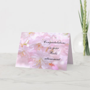 Carte Félicitations pour votre reconnaissance Reiki