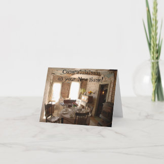 Carte Félicitations pour vous Nouveau Accueil