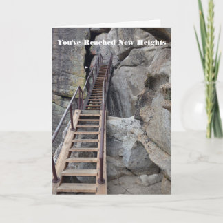 Carte Félicitations Reach New Heights