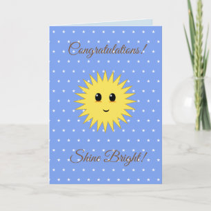 Carte Félicitations Shine Bright