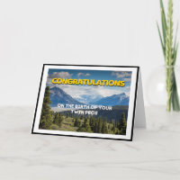 Félicitations sur la naissance de votre Pecs