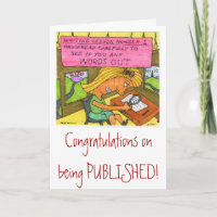 Félicitations sur la publication !