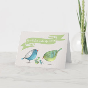 Carte Félicitations sur les Triplets-petits-bébés font l