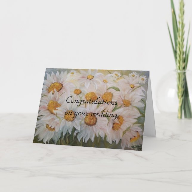 Carte félicitations sur votre mariage (Devant)