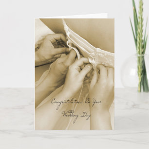 Carte Félicitations votre jour du mariage