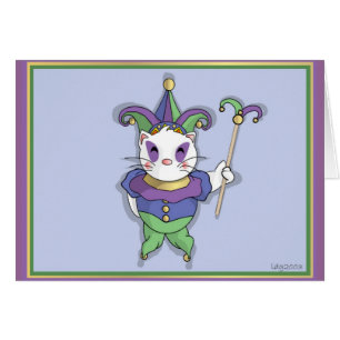 Carte féline de farceur