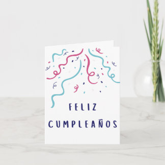 Carte Feliz cumpleaños