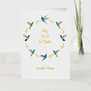 Carte Feliz Dia De Las Madres personnalisable