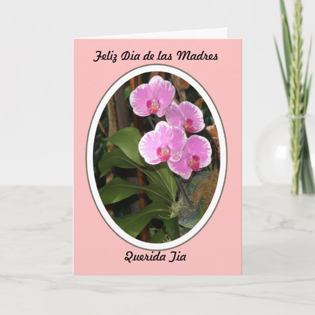 Carte Feliz Dia de las Madres Querida Tia (Devant)