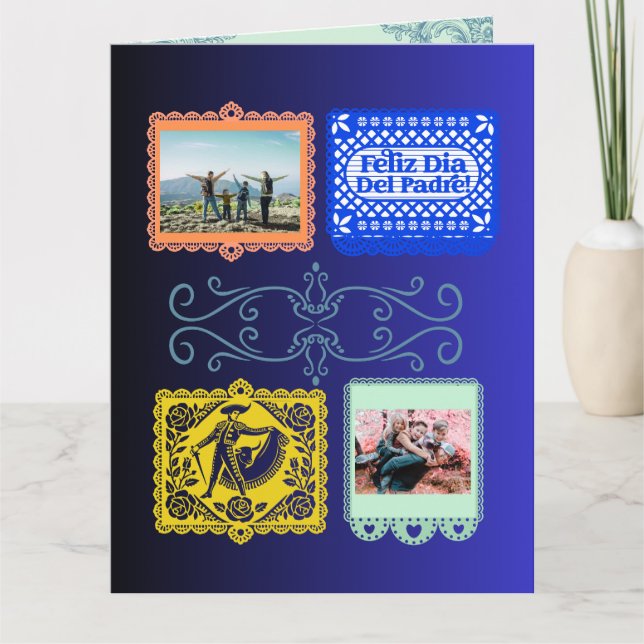 Carte Felíz Día del Padre (Devant)