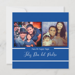 Carte Feliz día del Padre Super Papá espagnol