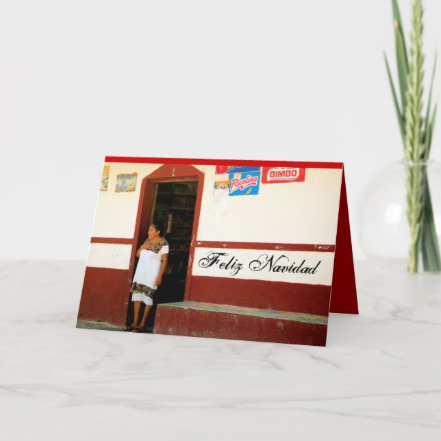 Carte Feliz Navidad (Devant)