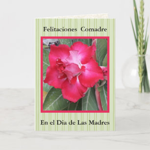 Carte Feliz Navidad Comadre 721