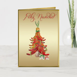 Carte Feliz Navidad Salsa